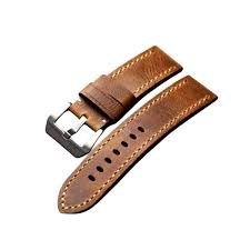 Italy Vintage Premium Genuine Leather Watch Strap 22mm