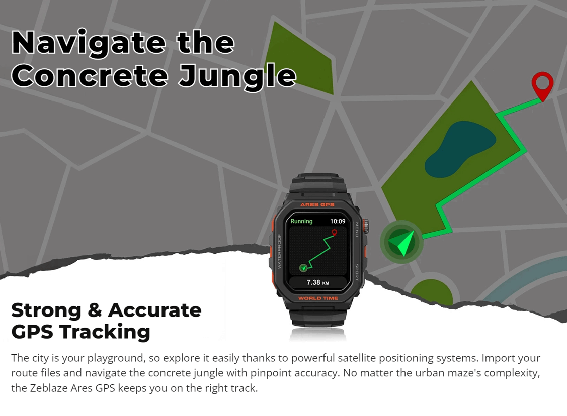 Zeblaze Ares GPS Smart Watch