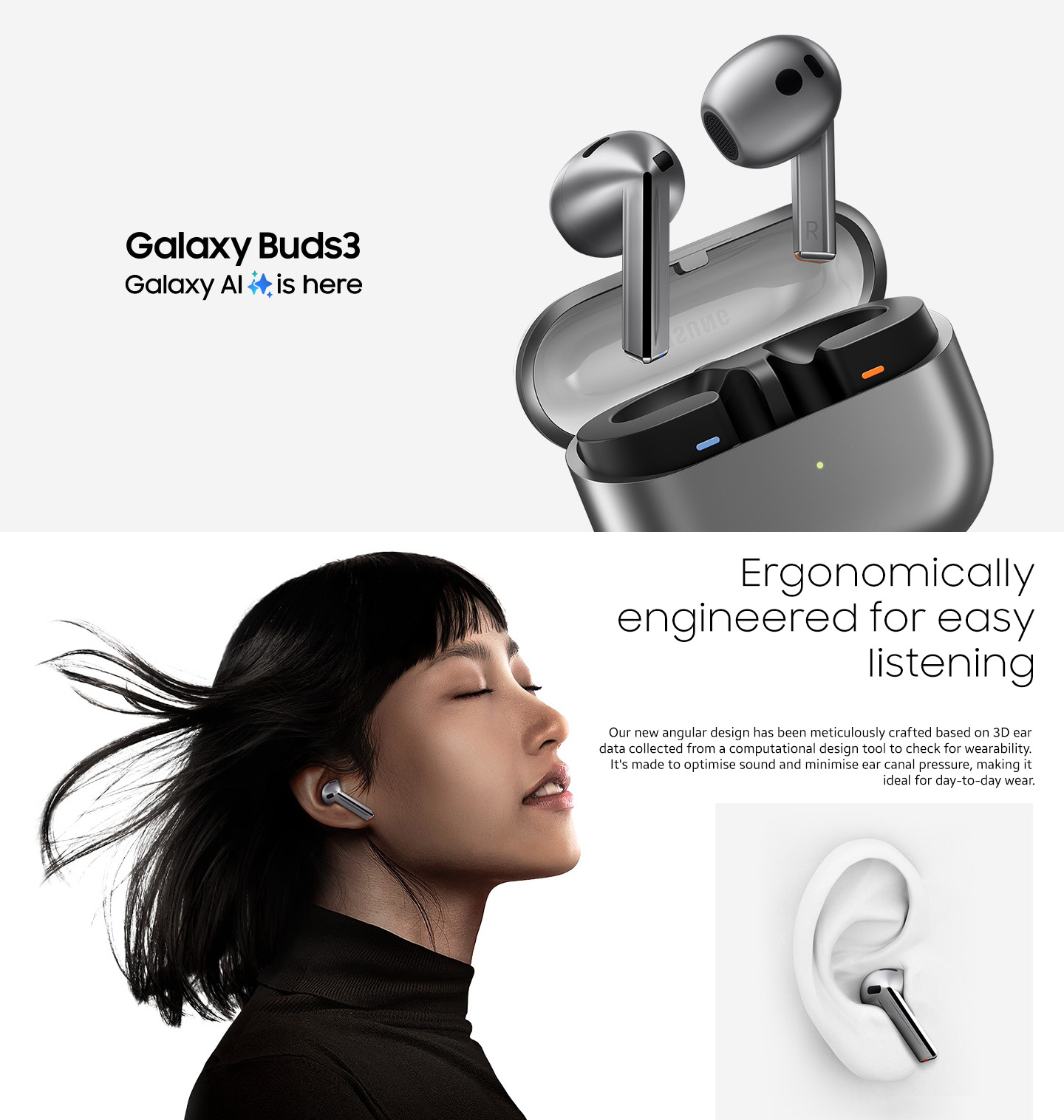 Samsung Galaxy buds 3 AI Tws Earbuds