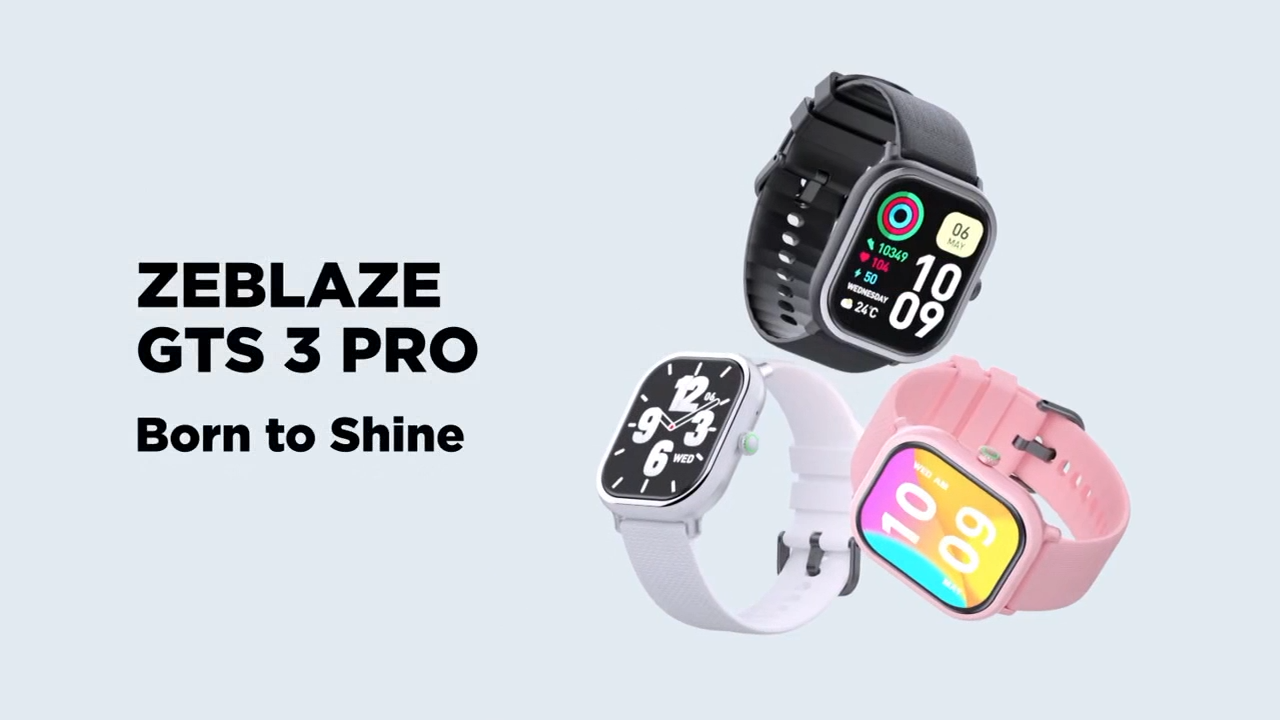 Zeblaze GTS 3 Pro Smart Watch Amoled Display