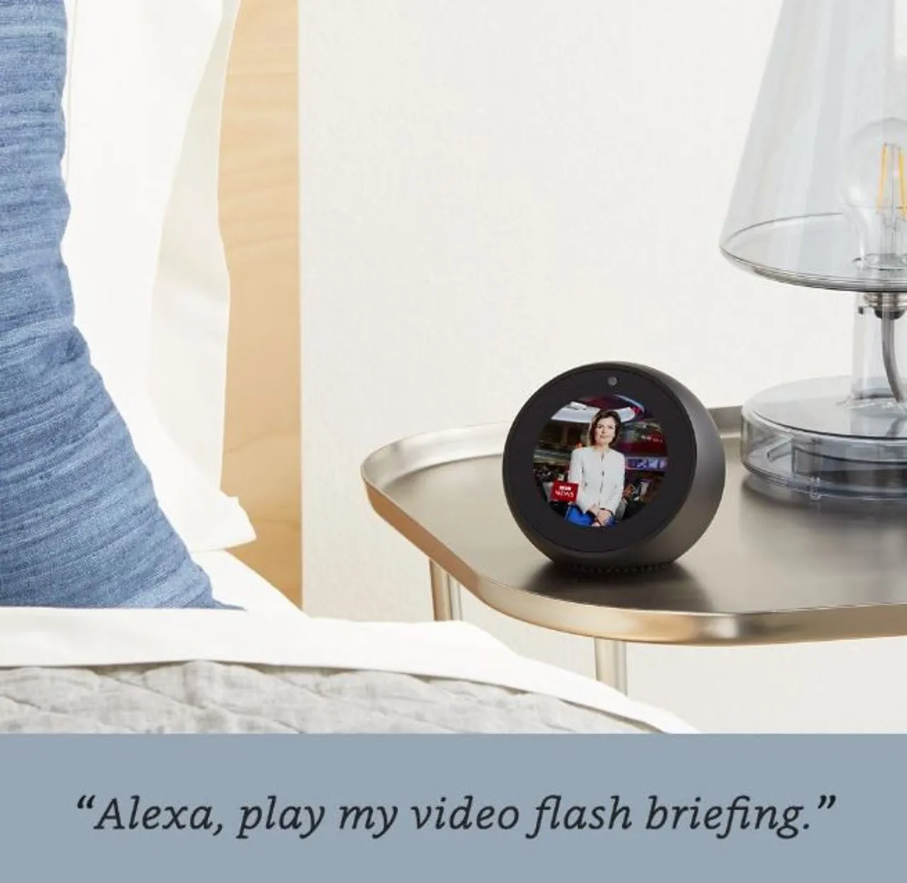 Amazon Echo Spot Smart Alarm Clock Speaker 2 Amazon Echo Spot Smart Alarm Clock Speaker