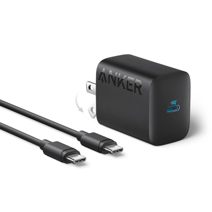 Anker 312 Charger (30W) with USB-C to USB-C Cable – B2640