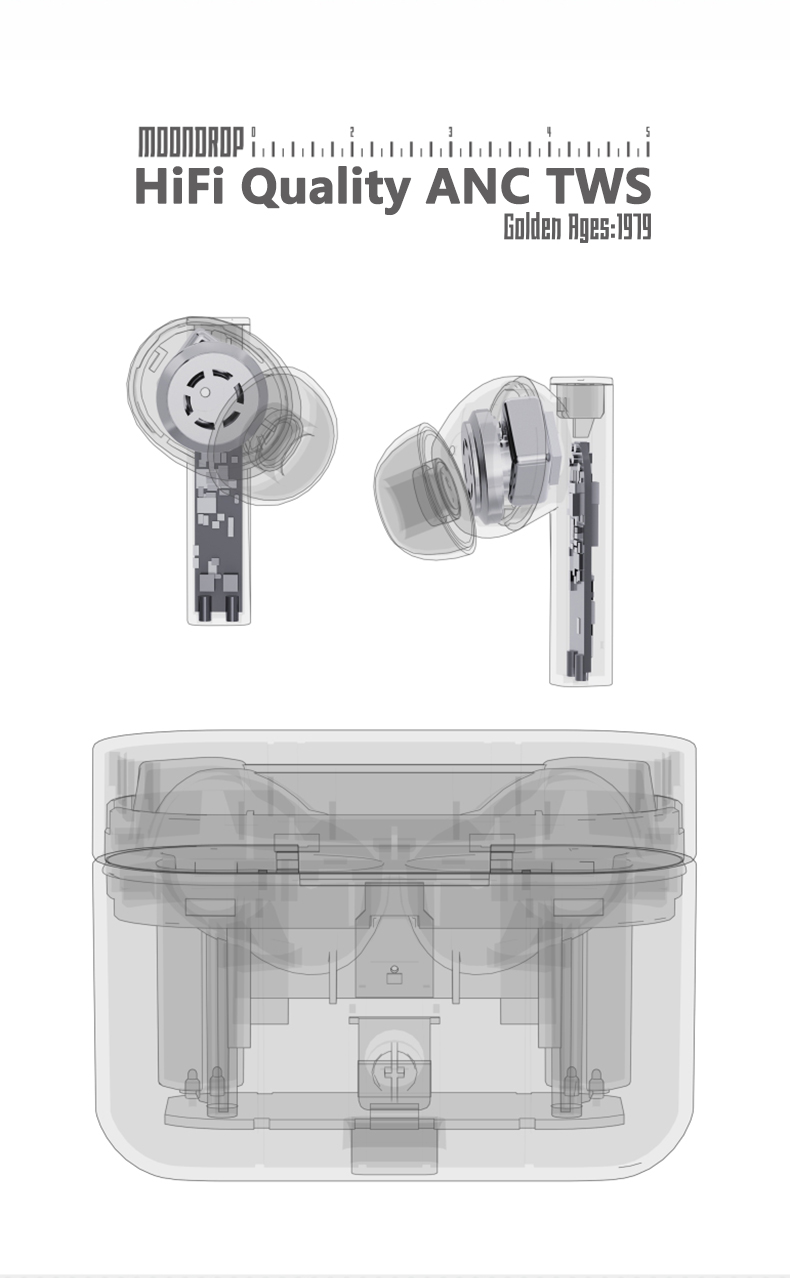 Moondrop Golden Ages ANC Earbuds With LDAC