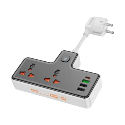 Hoco AC12A 2500W Power Strip Sockets