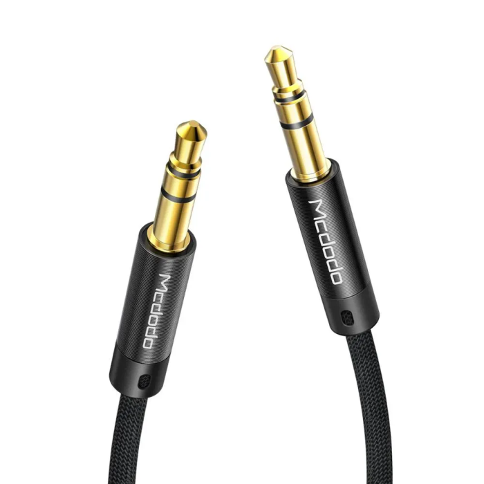 Mcdodo DC3.5 Male to Male With Golden Plating Audio cable (1.2 Meter)