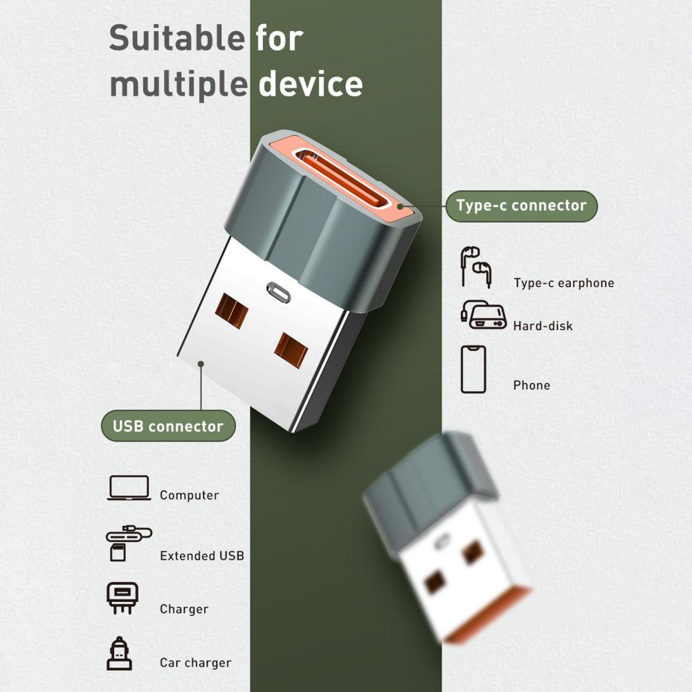 Ldnio LC150 USB C Female To USB Male Adapter Transmission