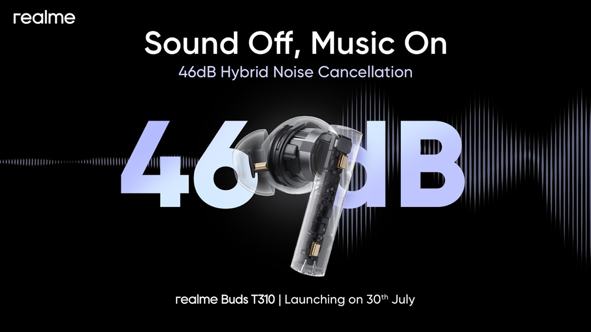 realme Buds T310 ANC TWS Earbuds