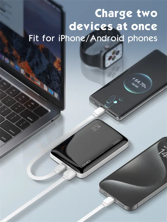 LDNIO PQ25 10000mAh 22.5W Fast Charging Power Bank