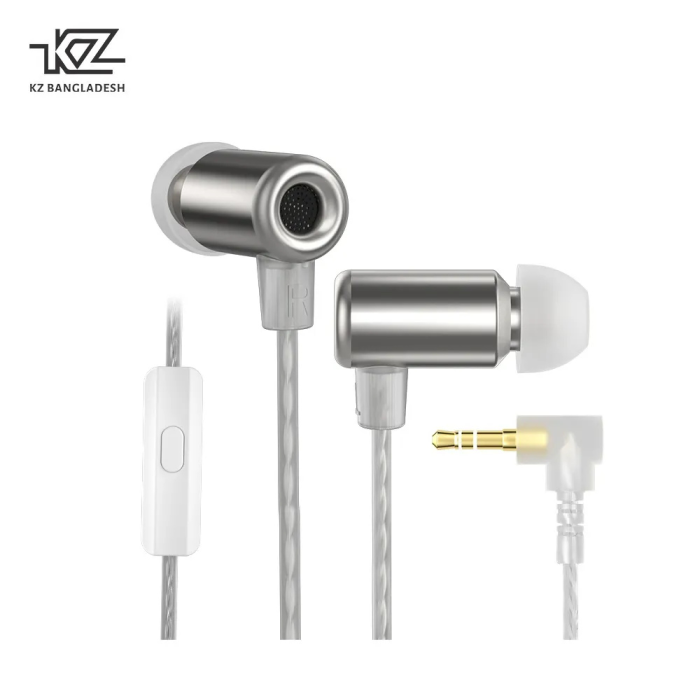 The KZ Ling Long Open Back Micro Dynamic Earphone offers a refined listening experience, combining advanced technology with sleek aesthetics. Equipped with the XUN-6 External Magnetic Dynamic Driver, these earbuds deliver crisp, dynamic sound quality. This driver features a high-performance magnetic circuit system, including a 0.15mm magnetic gap, thickened voice coils, and high-tension copper-aluminum mixed wiring, ensuring exceptional acoustic performance. Moreover, the minimalist and aesthetic aluminum shell design ensures durability while maintaining a lightweight structure. Weighing just 18 grams, the earbuds are compact, portable, and crafted to perfection. The silver-plated double parallel wire further enhances sound quality by improving anti-interference capabilities and reducing signal loss, thus enhancing the overall frequency response. Additionally, the open-back cavity acoustic design contributes to a broader sound field. This innovative structure precisely controls airflow, enhancing bass dynamics while delivering warm, sweet vocals. Furthermore, it retains intricate instrumental details, providing a clean, balanced timbre suitable for various music genres. Professionally tuned by the KZ team, these earphones excel in treble performance. The micro dynamic driver boasts a structural advantage in rendering ultra-high frequencies with clarity and vividness. Consequently, listeners enjoy a richly detailed audio experience. Comfort is another highlight of the KZ Ling Long Earphones. Their ergonomic, lightweight design reduces the discomfort commonly associated with in-ear models. The small micro dynamic driver enables deeper insertion into the ear canal, allowing the sound to be closer to the eardrum. This reduces treble attenuation, ensuring a more immersive experience. In conclusion, the KZ Ling Long earbuds combine innovative technology, superior acoustics, and user-friendly design. Ideal for audiophiles, they deliver a captivating blend of style, comfort, and sound precision.