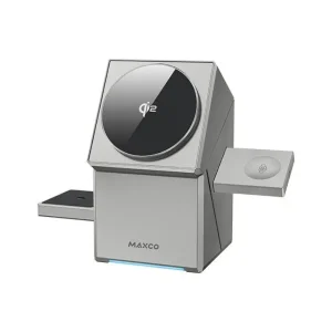 Maxco MW11 Geometry Qi2 3 in 1 Magsafe Wireless Charger