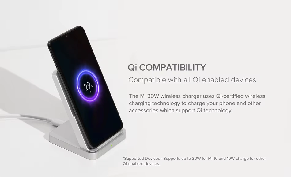 Xiaomi 30W Vertical Wireless Charger 2 Xiaomi 30W Vertical Wireless Charger