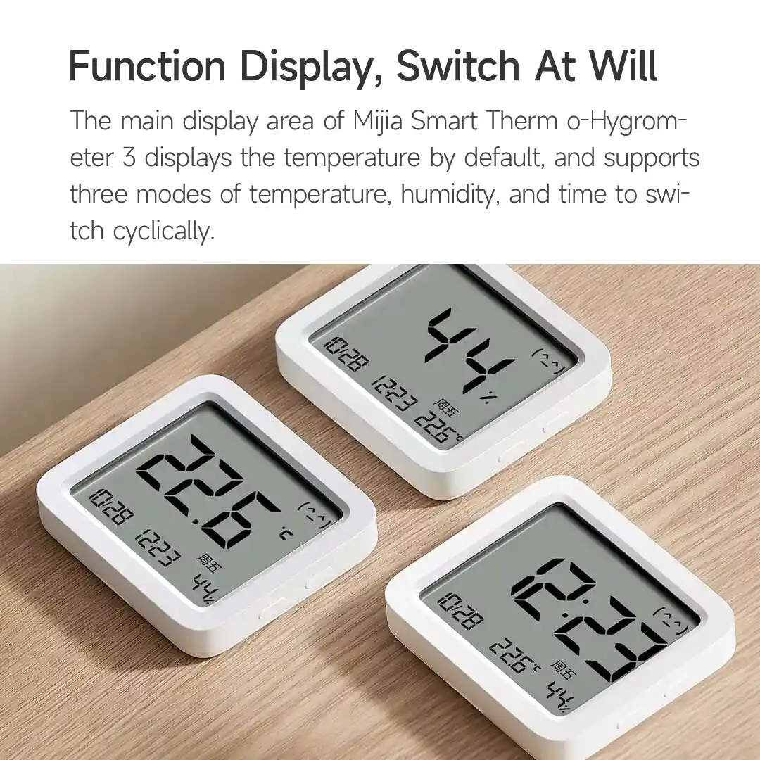 Xiaomi Mijia Smart Temperature Humidity Meter 3