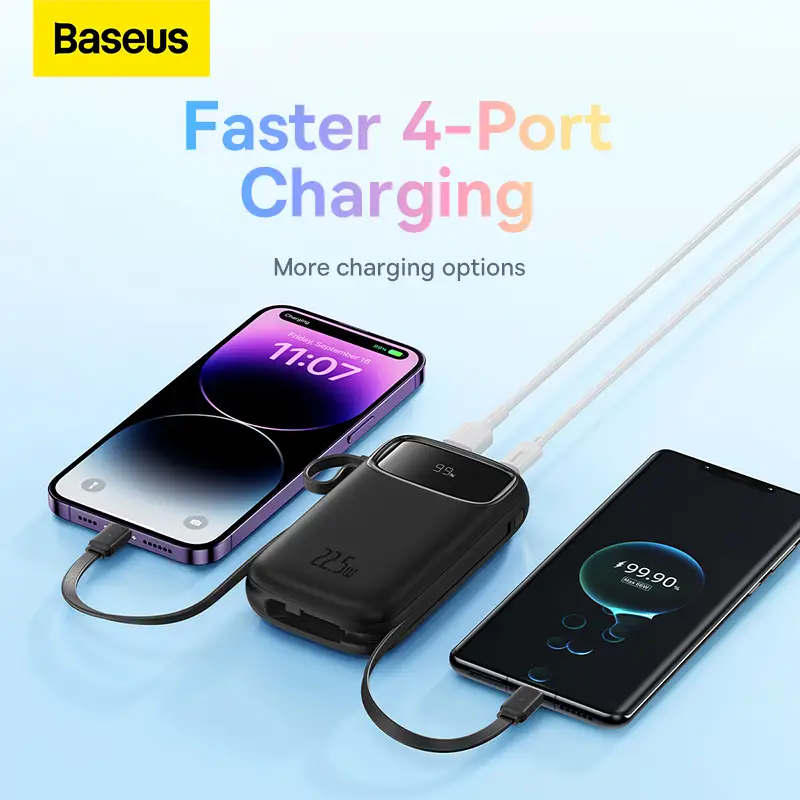 Baseus Qpow 2 Digital Display 22.5W 10000mAh Power Bank