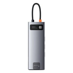 Baseus Metal Gleam Series 9-in-1 Multifunctional Type-C HUB
