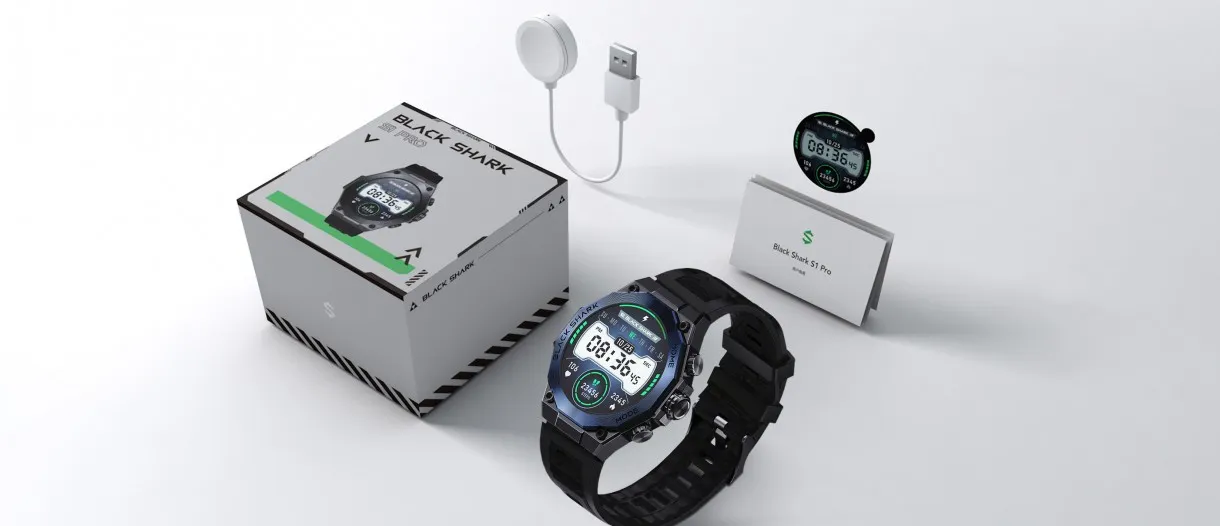 Xiaomi Black Shark S1 Pro Smart Watch 1 Xiaomi Black Shark S1 Pro Smart Watch