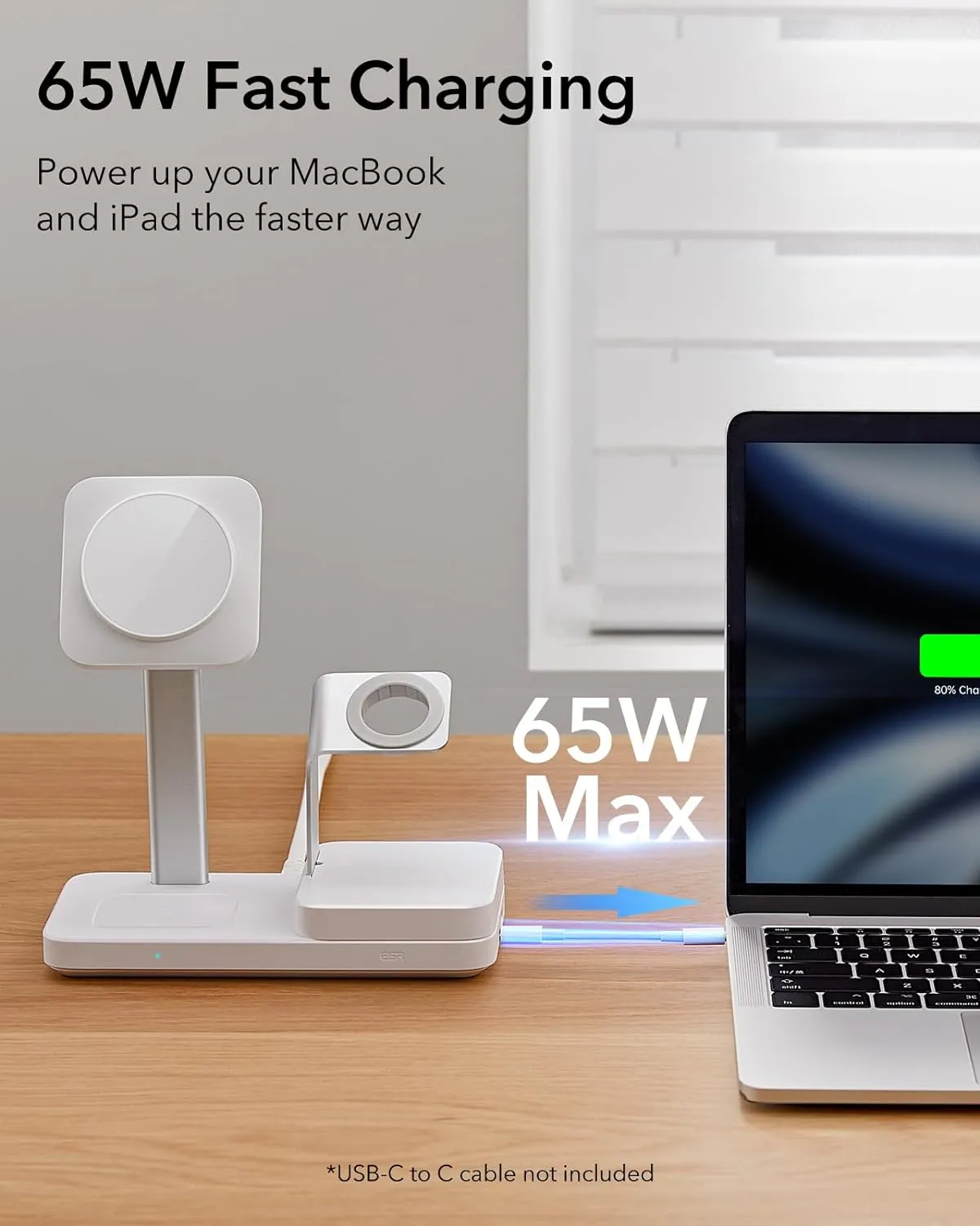 ESR 65W 5-in-1 GaN Magsafe Charging Station with CryoBoost