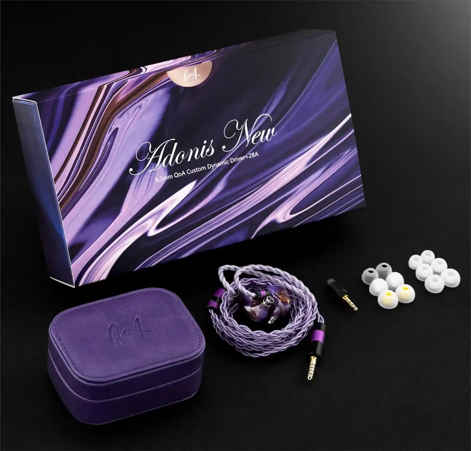 QoA Adonis 2 New 1DD+2BA Hybrid In Ear Earphones 1 QoA Adonis 2 New 1DD+2BA Hybrid In Ear Earphones