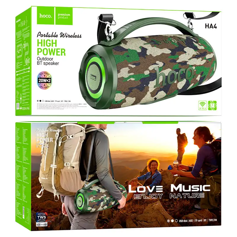 Hoco HA4 Surge Outdoor Bluetooth Speaker