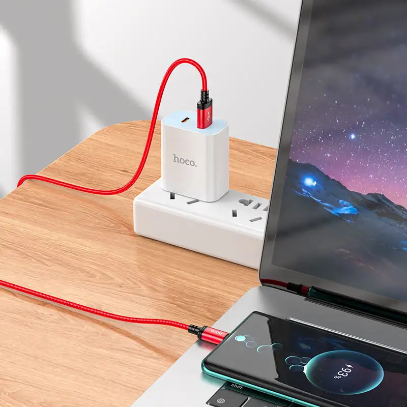 Hoco X89 USB to Type-C Fast Charging Cable