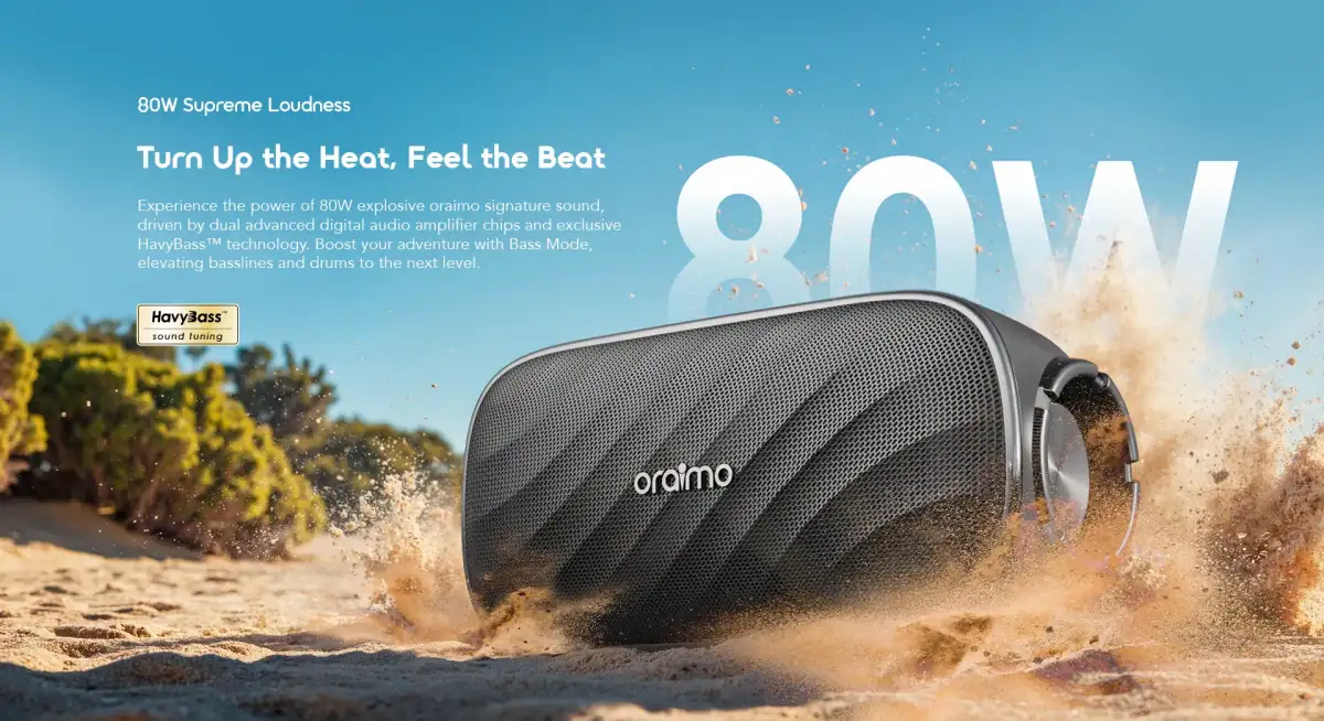 Oraimo OBS-682 Space Box Pro Wireless Speaker 3 Oraimo OBS-682 Space Box Pro Wireless Speaker