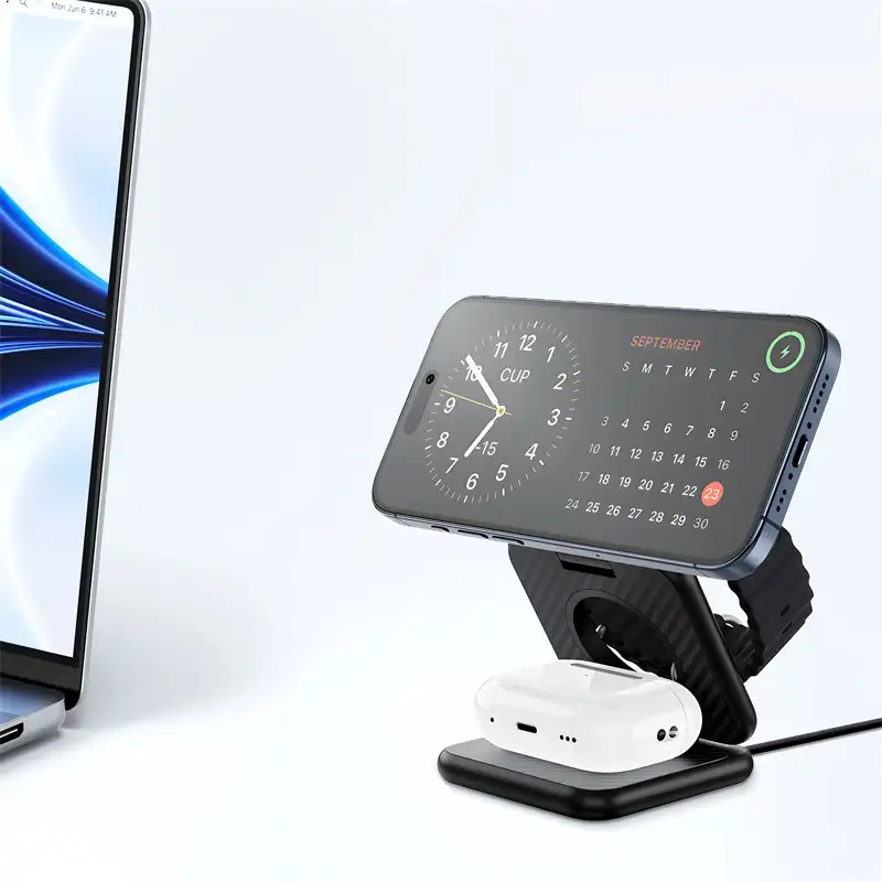 WiWU Wi-W035 Warrior 3 in 1 Wireless Charger