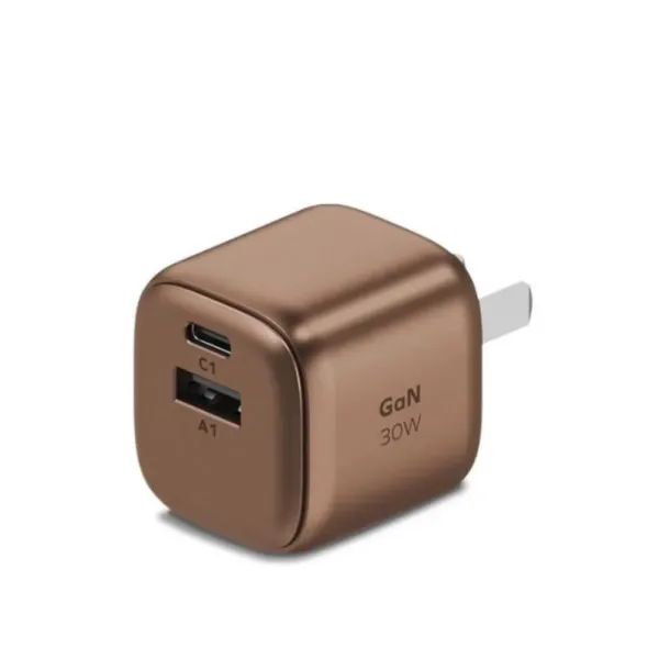 MOMAX-30w-1-Charge-2-Port-GaN-Ch MOMAX 30w 1-Charge 2-Port GaN Charger - Image 1