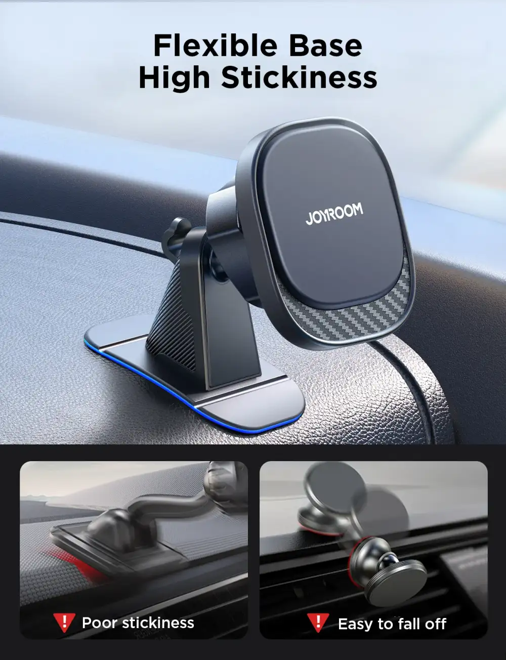 JOYROOM JR-ZS400 Magnetic Car Phone Mount 2 JOYROOM JR-ZS400 Magnetic Car Phone Mount