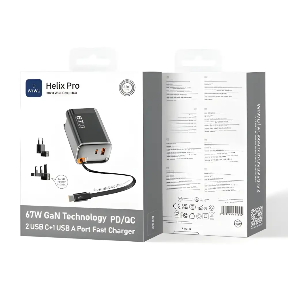 WIWU Helix Pro 67W GaN Fast Charger 2 WIWU Helix Pro 67W GaN Fast Charger