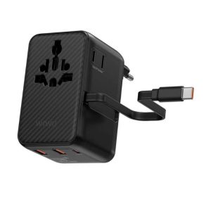 WIWU Warrior 70W GaN International Adapter