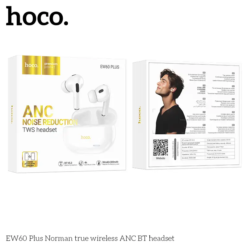 Hoco EW60 Plus ANC Earbuds