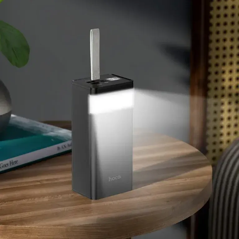 Hoco J86 Powermaster 40000mAh Power Bank , 22.5W Fast Charge & 20W PD USB-C with LED Display