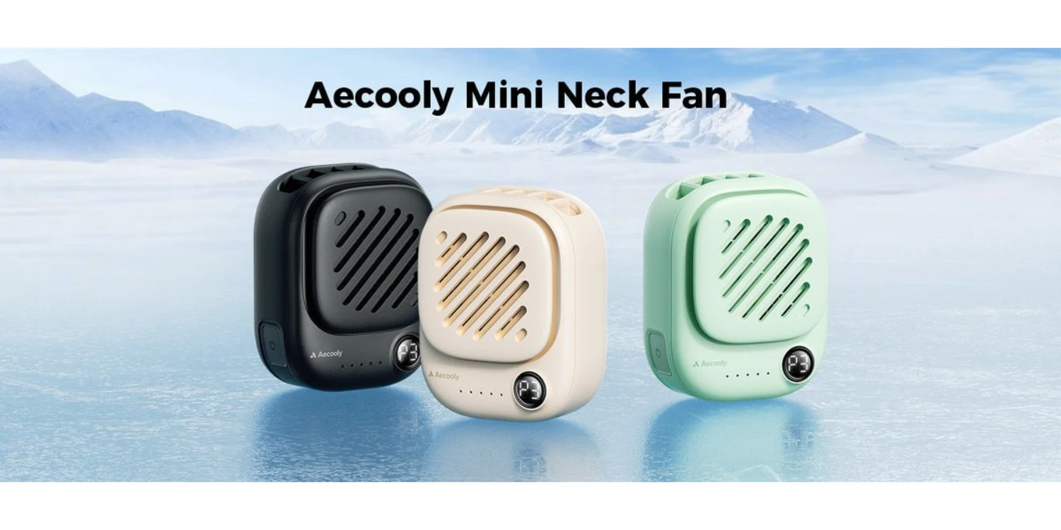 Aecooly Click 01 Portable Neck Fan